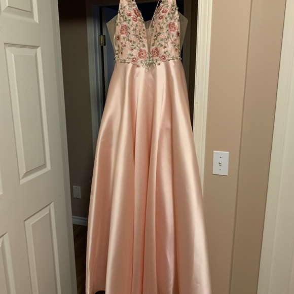 Grad Dress Alyce Paris Size 4/6 - Picture 4 of 8